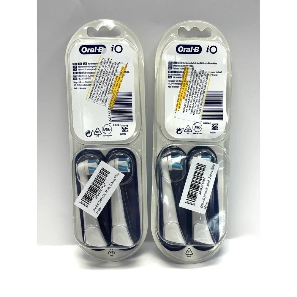 Oral-B iO Brush Heads Ultimate Clean 2 Pack (4 Total) Replacement